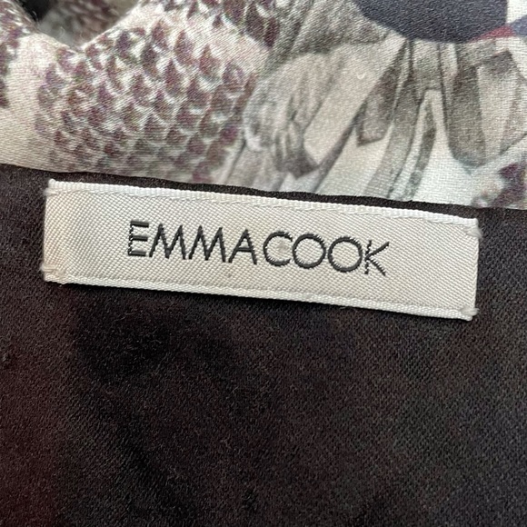 Emma Cook Silk Blend Shift Dress w 3/4 Sleeves - Picture 9 of 10